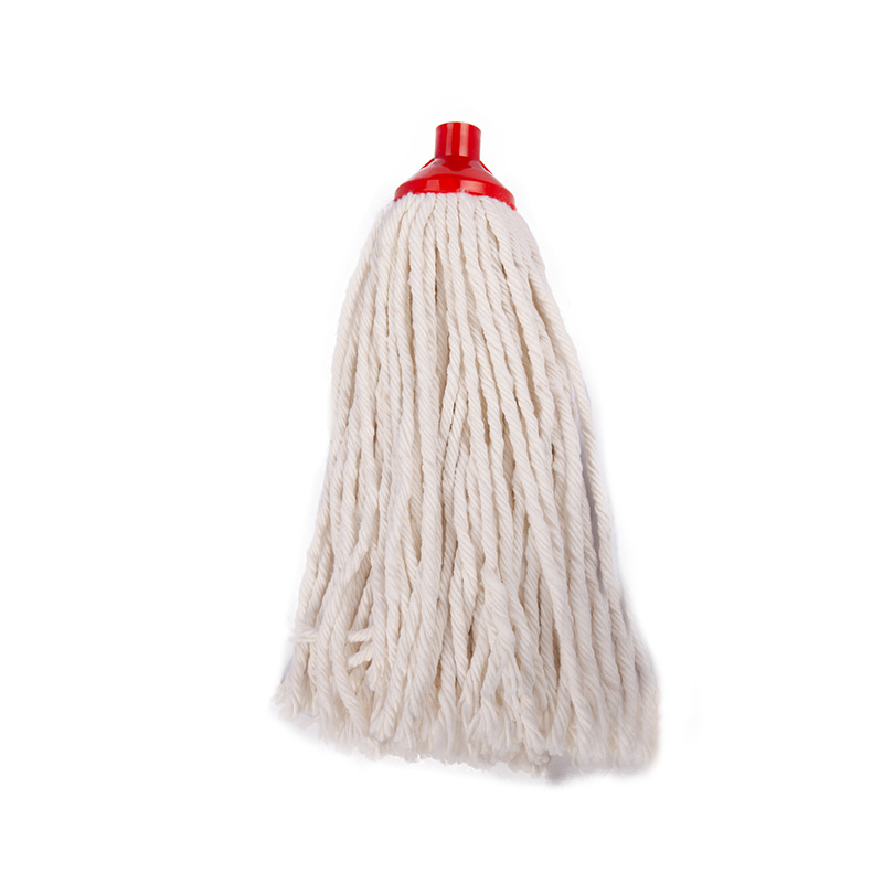 Vadrouille ronde en plastique et coton mélangé Vadrouille ronde en plastique et coton mélangé