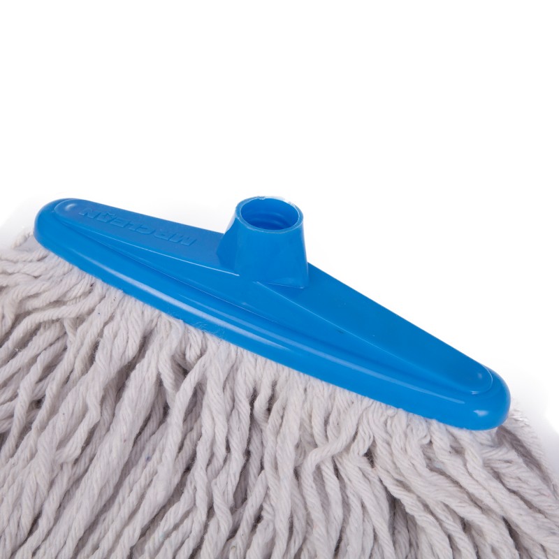 Tête de vadrouille en coton à vis en plastique large