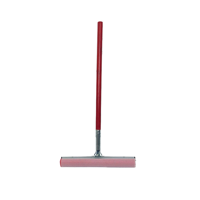 Brosse d'essuie-glace en caoutchouc avec manche en bois